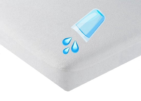 Waterdicht Matras Topperbeschermer - 190x220-Hoekhoogte tot 15cm