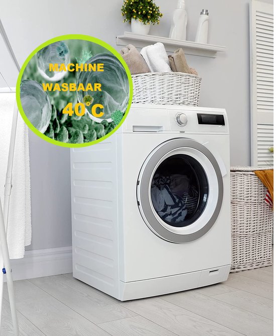 Ultra Soft 4-seizoenen Princessdekbed-Anti Allergie - Wasbaar-wit