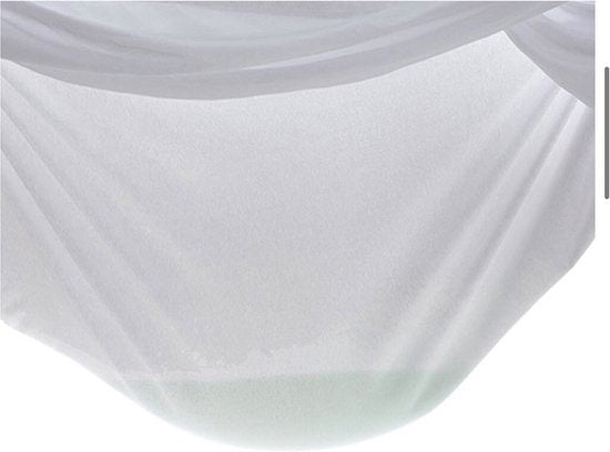 Princess Line Wasbare Waterdichte Matrasbeschermer-Waterdicht Badstofhoeslaken- Incontinentie Matrashoes -Ademend -Antibacteriëel - Anti-allergie- Rondom Elastiek Matrashoogte van 40cm